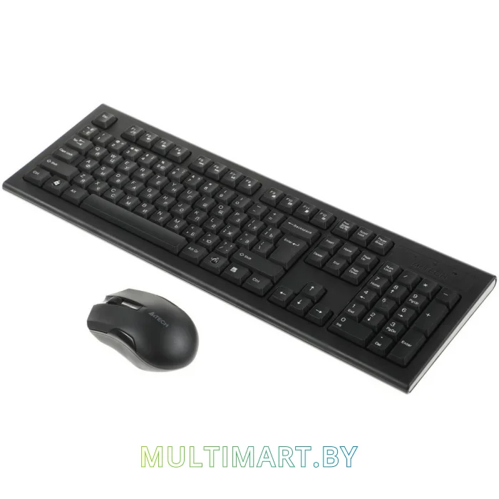 Комплект клавиатура + мышь A4Tech 3000NS